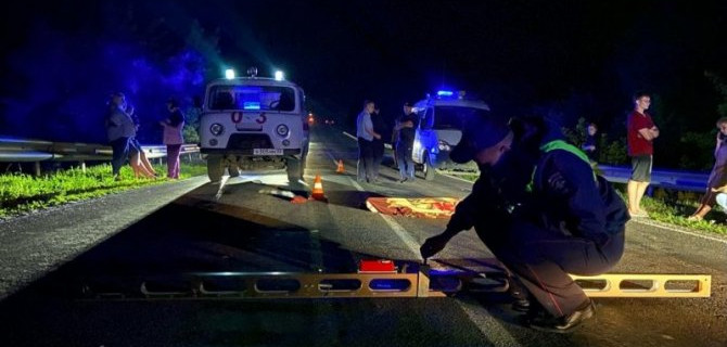 В Брянской области водитель насмерть сбил 22-летнего пешехода и скрылся