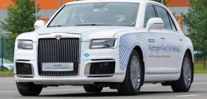 Водородный Aurus Senat: стали известны некоторые подробности