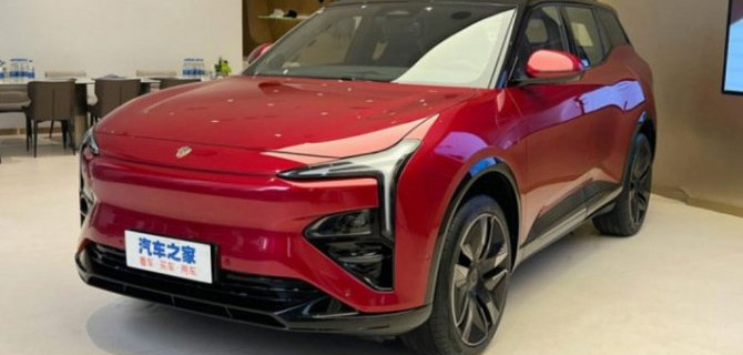 В Китае представлен новый электромобиль новой же марки
