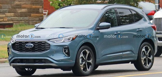 Обновлённый Ford Kuga примерил «спортивную форму»