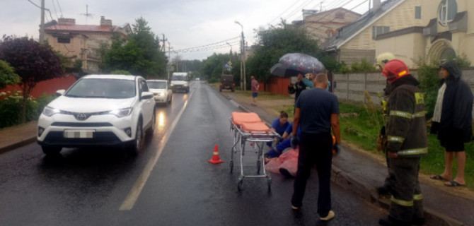 В Твери сбили 84-летнего велосипедиста