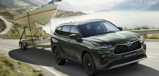 Представлен обновлённый кроссовер Toyota Highlander для Европы