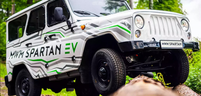 Заморожен проект по разработке электрической версии внедорожника УАЗ «Хантер»