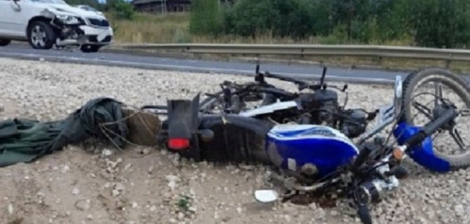 Водитель мопеда погиб в ДТП в Меленковском районе Владимирской области