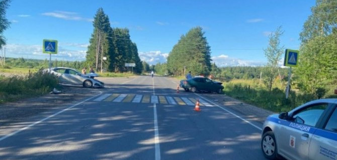 Женщина пострадала в ДТП в Кимрском районе Тверской области