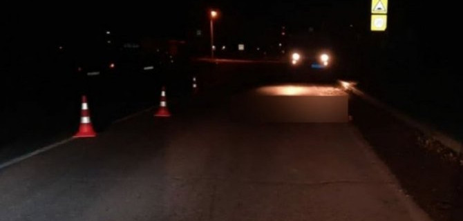 В Енисейске водитель насмерть сбил пешехода и скрылся