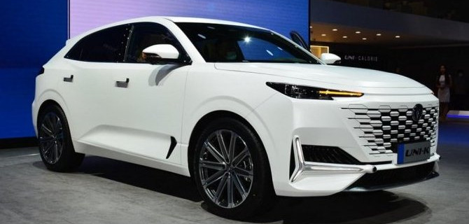 Стали известны рублёвые цены на новый кроссовер Changan Uni-K