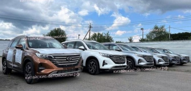 Возобновлены поставки в Россию кроссоверов GAC GS5