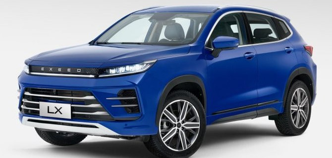 В России появится «заряженная» версия кроссовера Exeed LX
