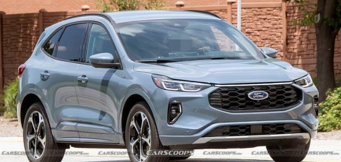 Обновлённый кроссовер Ford Escape лишился маскировки