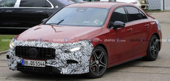 На дорогах появился прототип обновлённого Mercedes-Benz CLA