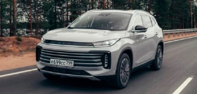 В России начались продажи новой версии кроссовера Exeed TXL