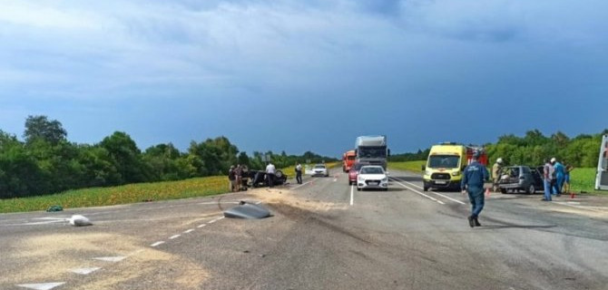 Женщина погибла в ДТП в Волгоградской области