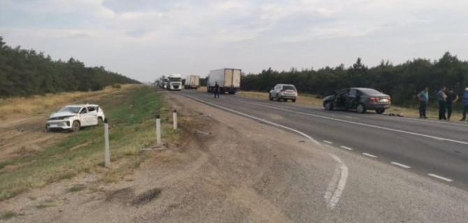 Женщина и трое детей пострадали в ДТП в Иловлинском районе Волгоградской области