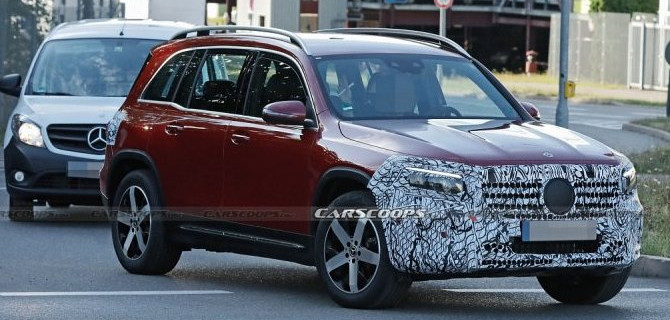 Начались испытания обновлённого Mercedes-Benz GLB