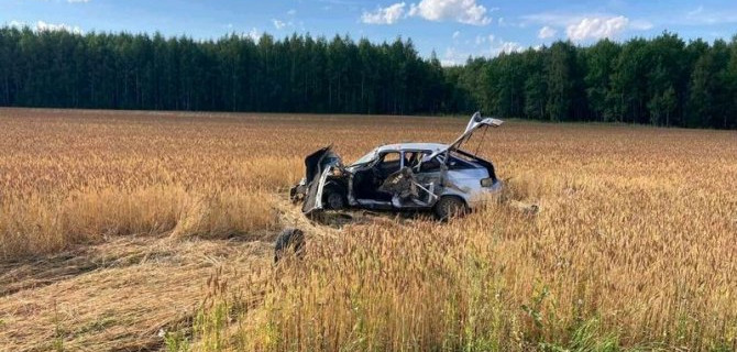 Водитель легковушки погиб в ДТП с грузовиками в Тюменской области