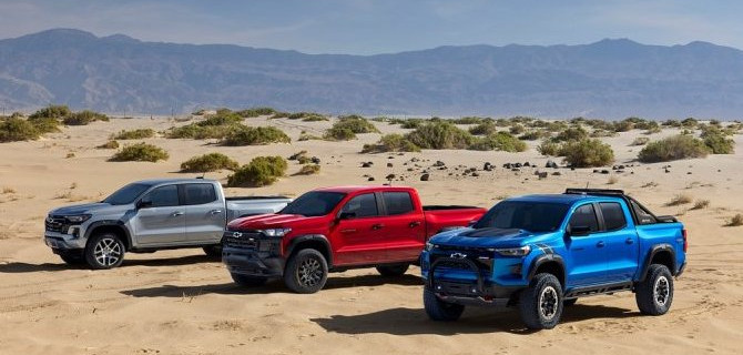 В США представлен пикап Chevrolet Colorado нового поколения