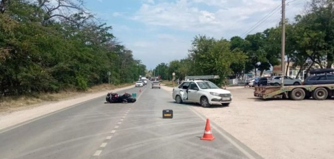Мотоциклист погиб в ДТП под Севастополем
