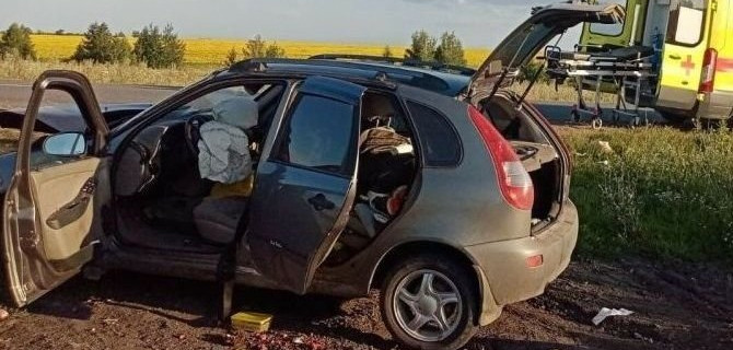 Женщина пострадала в ДТП в Дрожжановском районе Татарстана