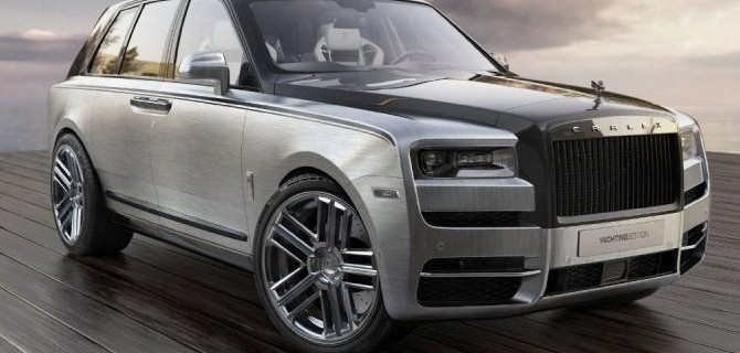 Люксовый внедорожник Rolls-Royce Cullinan получил интересный тюнинг