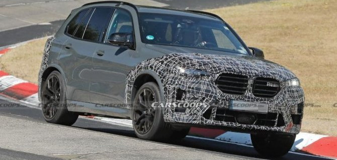 На «Нюрбургринге» появился обновлённый BMW X5 M