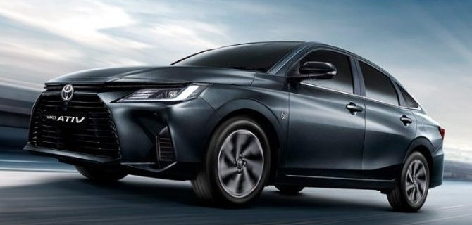 Представлен седан Toyota Yaris Ativ нового поколения