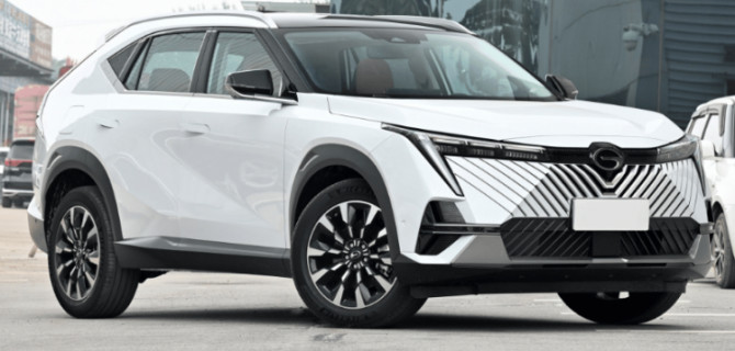 В Китае начались продажи очень яркого кроссовера от GAC