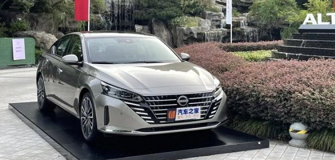 Обновлена китайская версия седана Nissan Teana