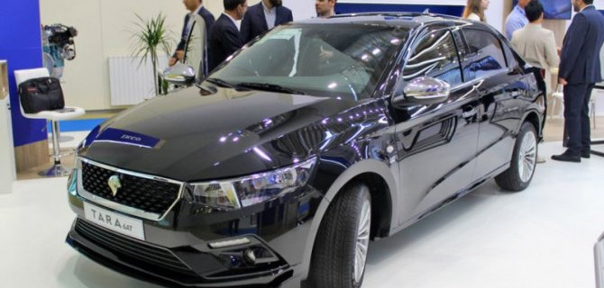 В Москве представлен седан Iran Khodro Tara, который может появиться в России