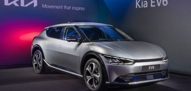 В России сертифицирован электрокроссовер KIA EV6