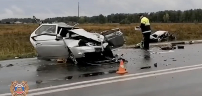 В ДТП с участием микроавтобуса в Красноярском крае погиб ребенок, пострадали восемь человек
