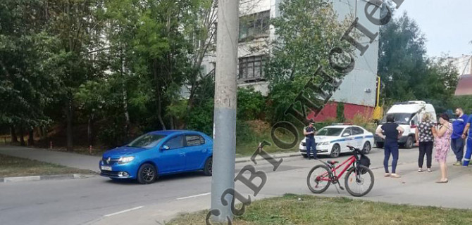 В Туле иномарка сбила 9-летнего велосипедиста