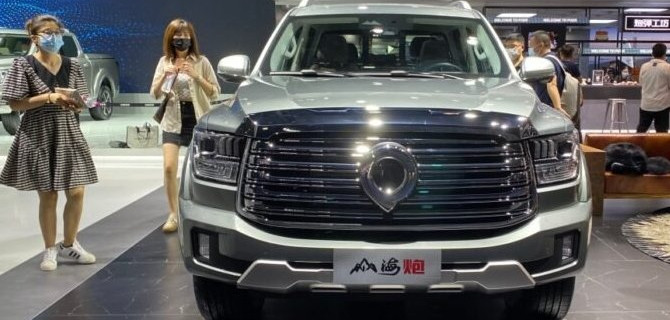 Концерн Great Wall Motors представил новый люксовый пикап