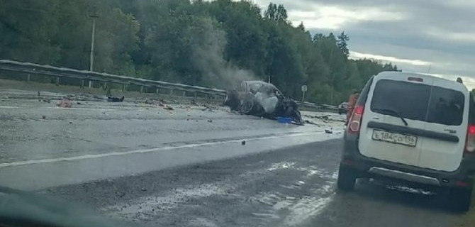 Женщина погибла в массовом ДТП в Пермском крае