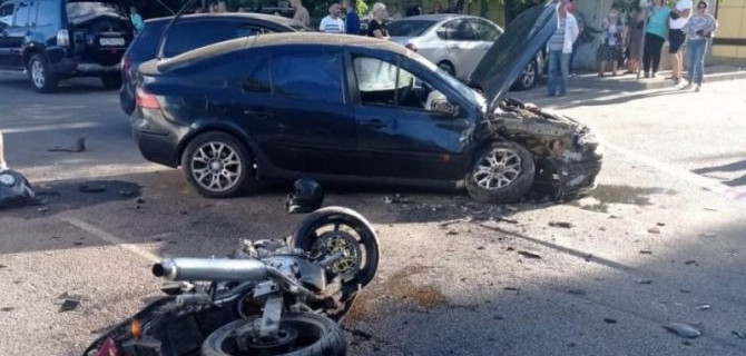 25-летний мотоциклист погиб в ДТП в Воронеже