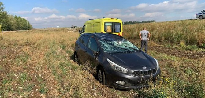 Два человека пострадали в ДТП в Нижнекамском районе Татарстана