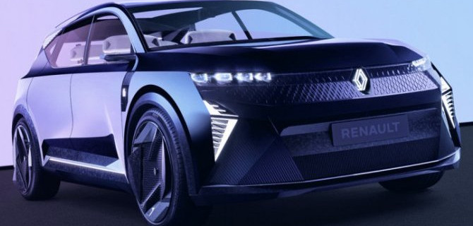 Renault Scenic станет электрическим кроссовером 