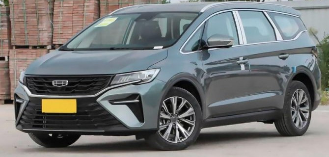 В Китае начались продажи нового минивэна от Geely