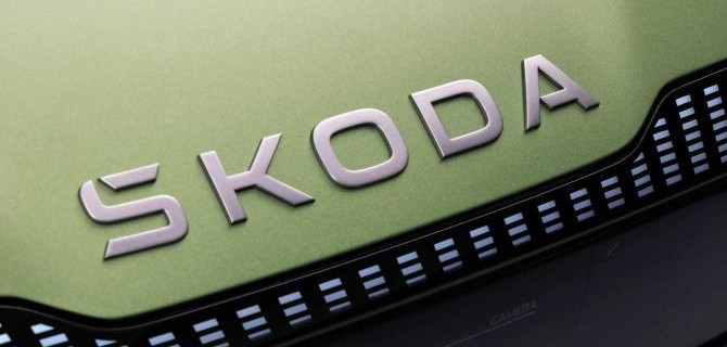 Skoda тоже стала плоской – показан новый логотип бренда