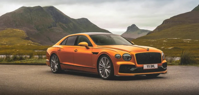 Представлен обновлённый седан Bentley Flying Spur Speed