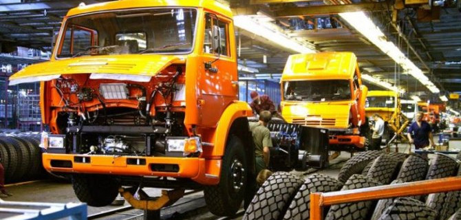 Несмотря на кризис, КамАЗ наращивает объёмы производства