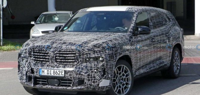 На испытания выехал кроссовер BMW XM