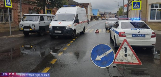 В Кинешме сбили женщину на переходе