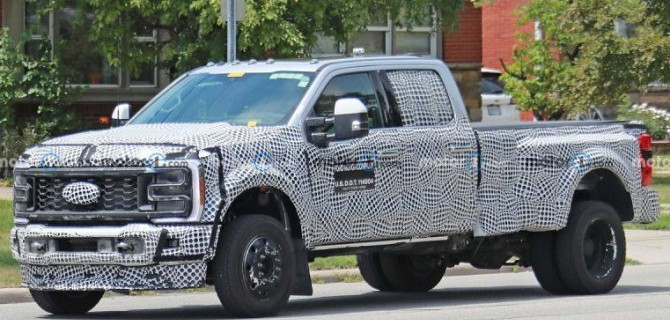 Пикап Ford Super Duty получит новый двигатель