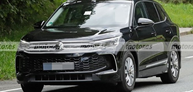 Новый Volkswagen Tiguan лишился камуфляжа