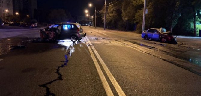 Женщина погибла в ДТП в Воронеже