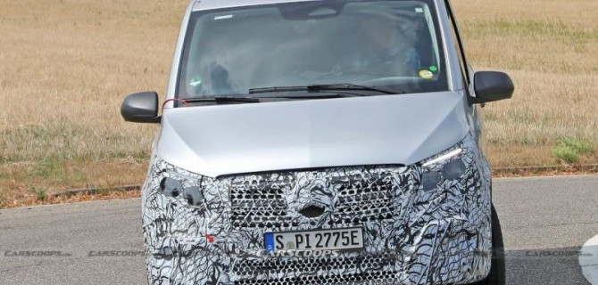 Минивэн Mercedes-Benz Vito проходит рестайлинг