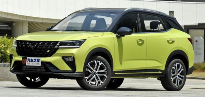 В Китае представлен очередной бюджетный кроссовер