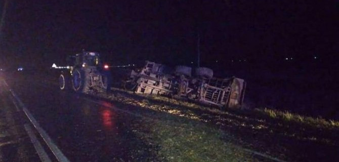 Три человека погибли в ДТП с трактором в Татарстане