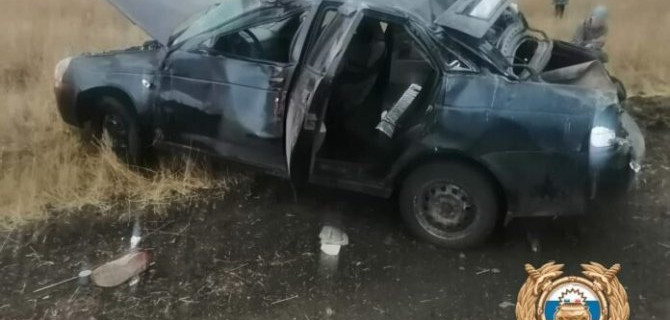 24-летний водитель погиб при опрокидывании машины в Баймакском районе Башкирии